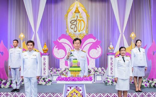 ร่วมบันทึกเทปและอ่านอาศิรวาทเพื่อถวายพระพรเนื่องในโอกาสวันเฉลิมพระชนมพรรษา สมเด็จพระนางเจ้าสุทิดา พัชรสุธาพิมลลักษณ พระบรมราชินี วันที่ 3 มิถุนายน 2568 ณ สถานีวิทยุโทรทัศน์แห่งประเทศไทยจังหวัดจันทบุรี