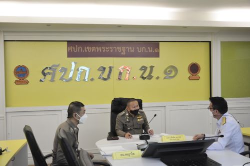 วันที่ 22 พฤศจิกายน 2564 สำนักงาน กสทช.เขต 11 เข้าประชุมเรื่องขอรับการสนับสนุนเจ้าหน้าที่เพื่ออำนวยความสะดวกในการจัดระเบียบสายสื่อสาร บริเวณซอยเพชรบุรี 31