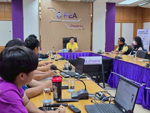 เข้าร่วมการประชุมแผนงานและผลการดำเนินงานตรวจสอบการจัดระเบียบสายสื่อสารโทรคมนาคมรวมถึงมาตรการดูแลเยียวยาประชาชน ในกรณีที่ได้รับอุบัติเหตุในพื้นที่จังหวัดระยอง