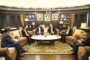 ประธาน กสทช. ให้การต้อนรับ Mr. Malcom Johnson, ITU Deputy Secretary-General
